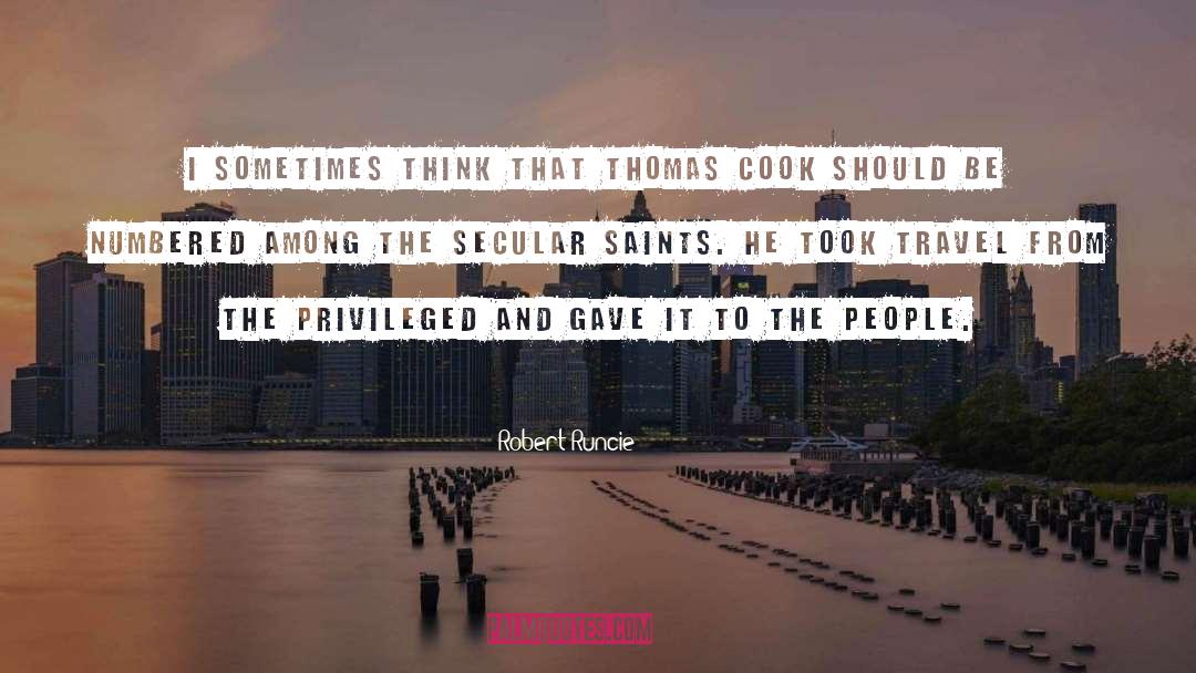 Saints quotes by Robert Runcie