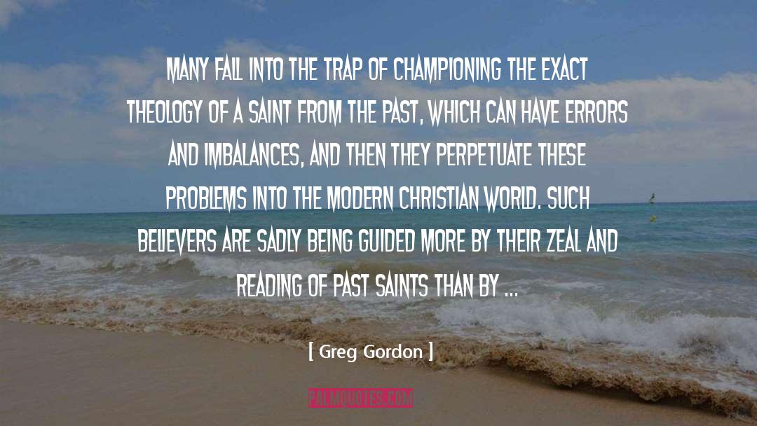 Saints quotes by Greg Gordon