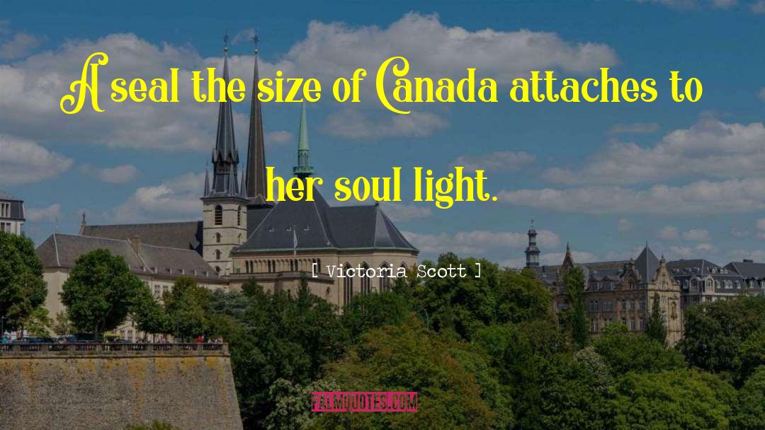 Saitoh Canada quotes by Victoria Scott