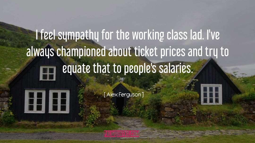 Salaries quotes by Alex Ferguson