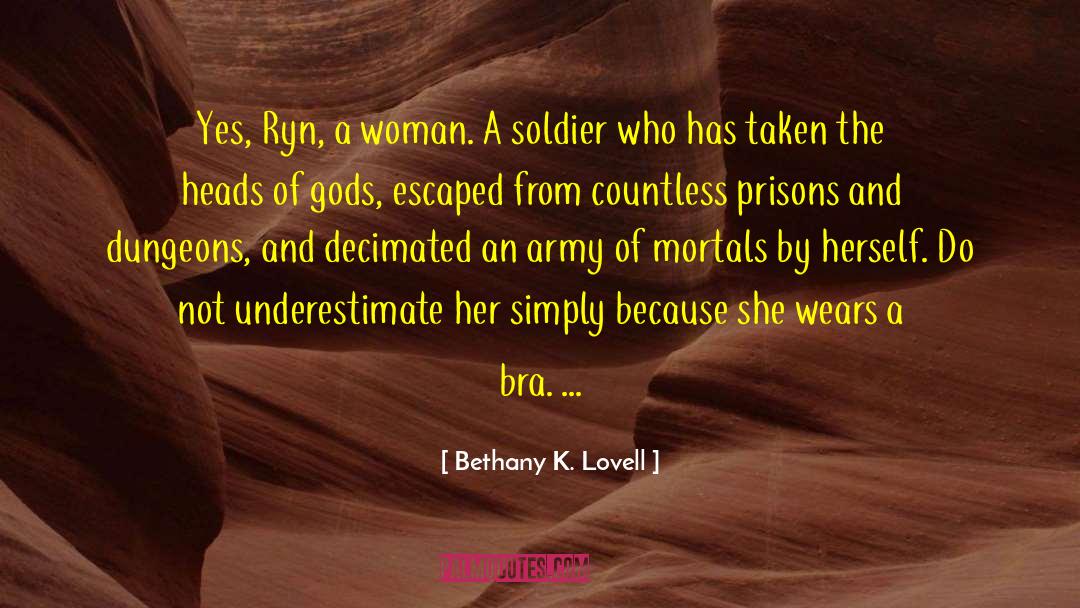 Salathiel Lovell quotes by Bethany K. Lovell