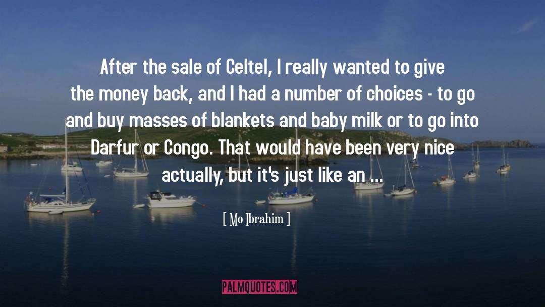 Sale Clerk quotes by Mo Ibrahim