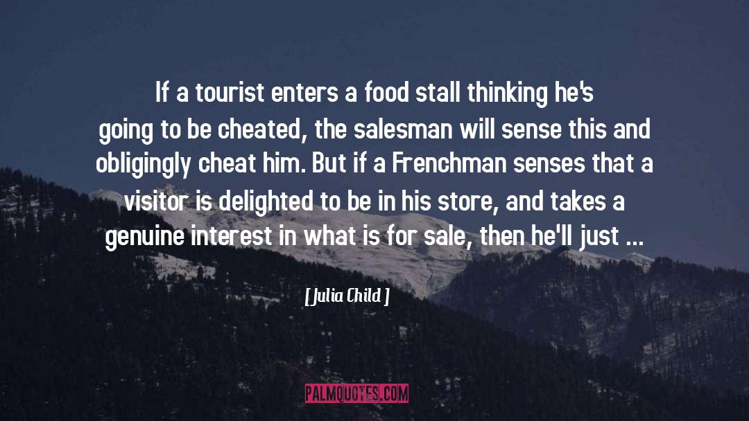 Sale quotes by Julia Child