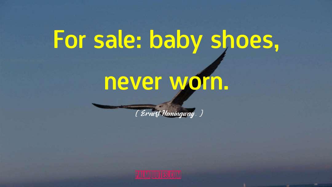 Sale quotes by Ernest Hemingway,