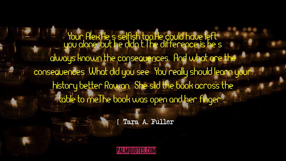 Salem quotes by Tara A. Fuller