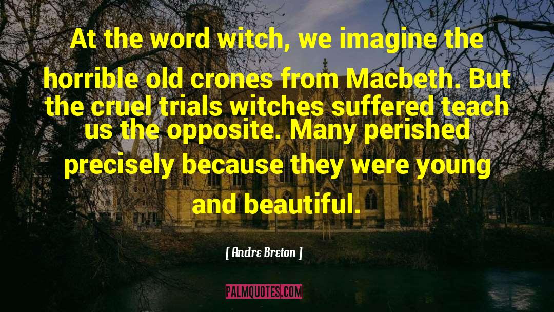 Salem Witch Trials quotes by Andre Breton