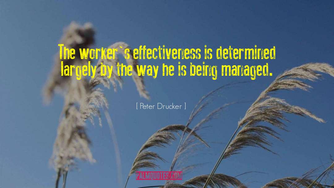 Sales Effectiveness quotes by Peter Drucker