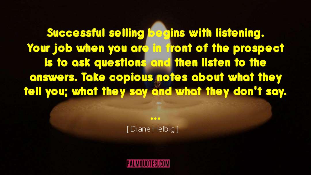 Sales Force quotes by Diane Helbig