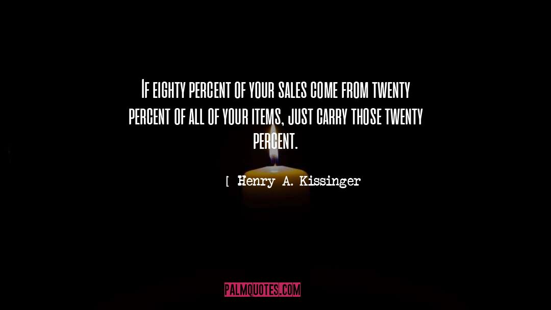 Sales Jokes quotes by Henry A. Kissinger