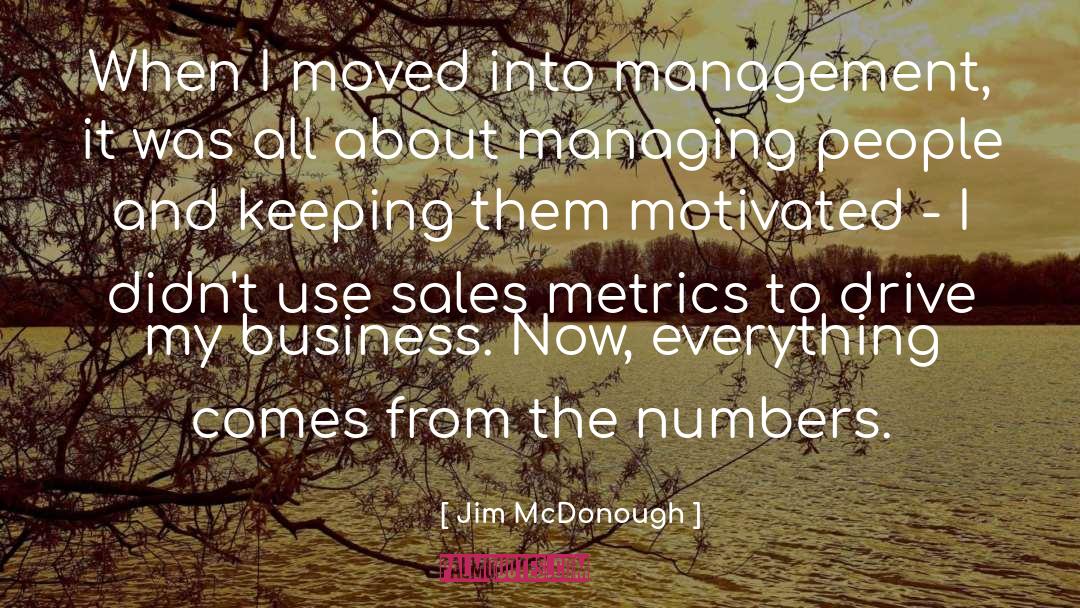 Sales Management Training quotes by Jim McDonough