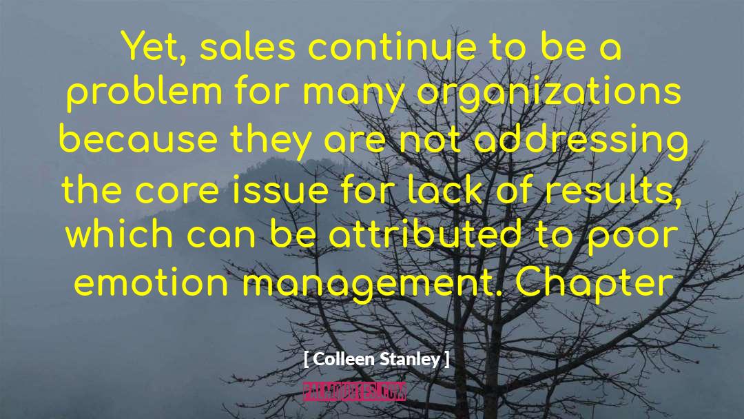 Sales Management Training quotes by Colleen Stanley