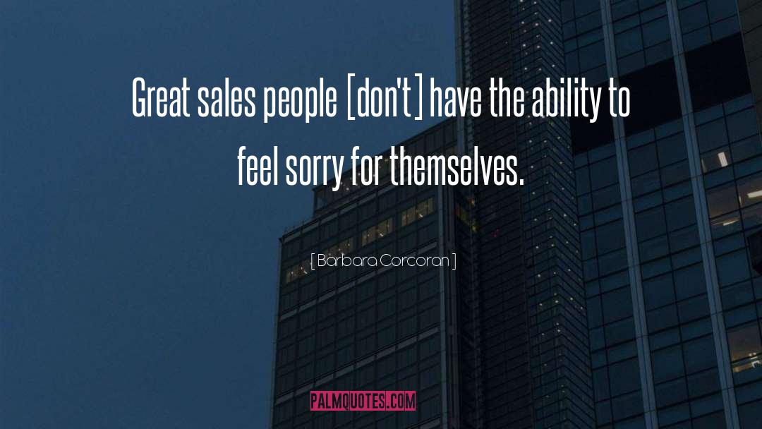 Sales People quotes by Barbara Corcoran