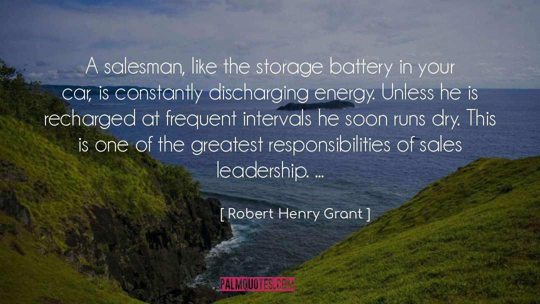 Sales quotes by Robert Henry Grant