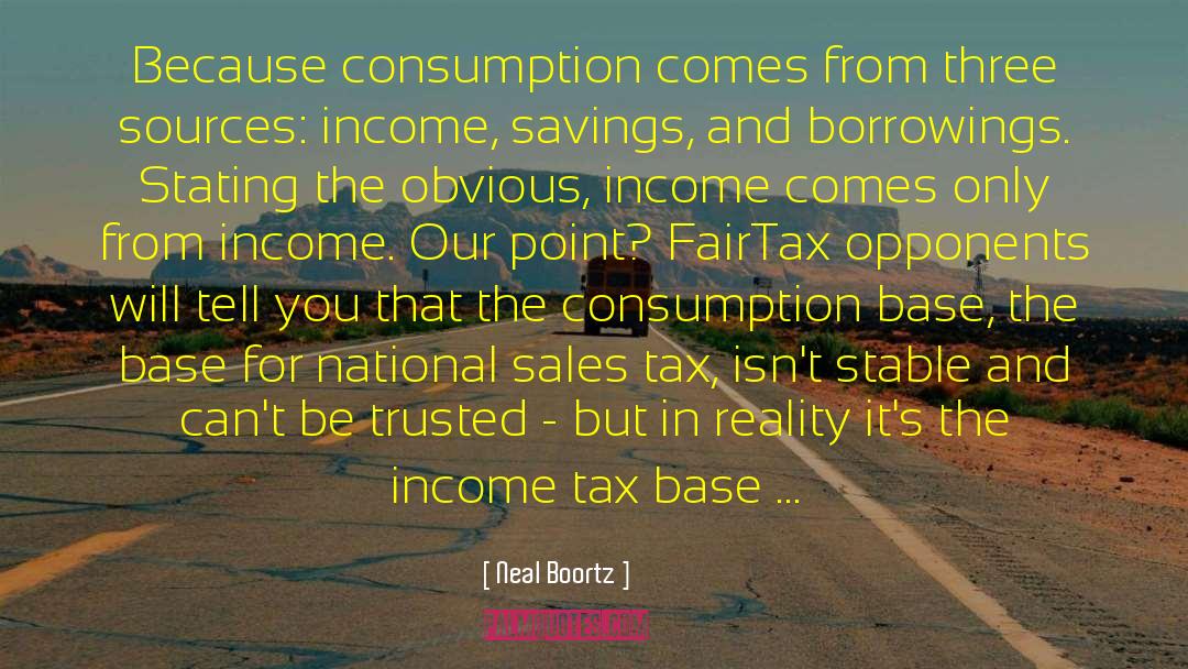 Sales Tax quotes by Neal Boortz
