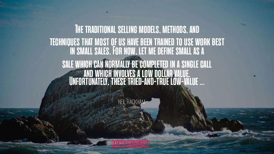 Sales Techniques quotes by Neil Rackham