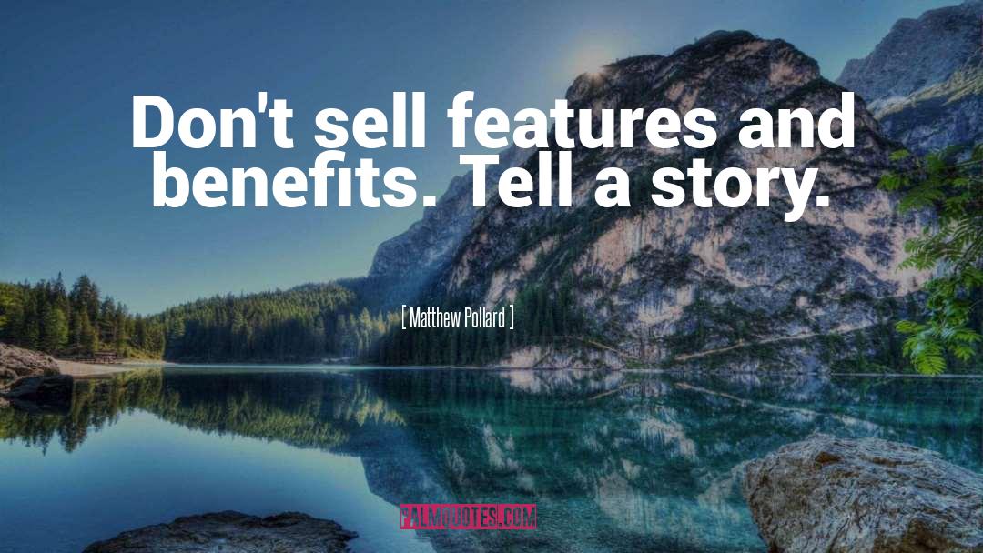 Sales Tips quotes by Matthew Pollard