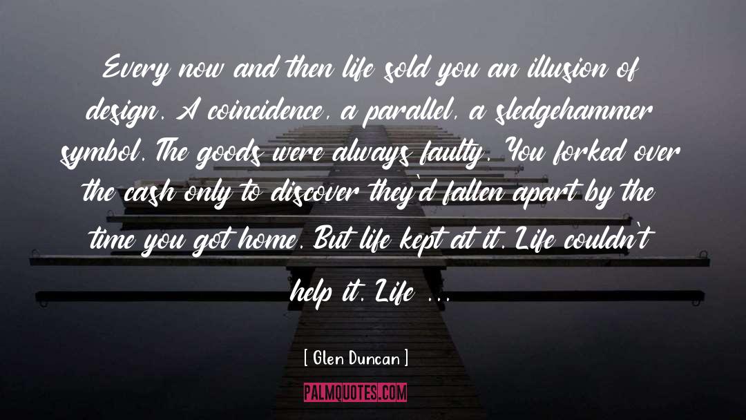 Salesman quotes by Glen Duncan