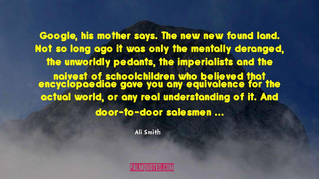 Salesmen quotes by Ali Smith