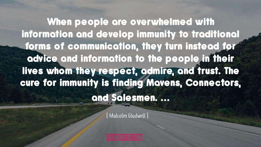 Salesmen quotes by Malcolm Gladwell