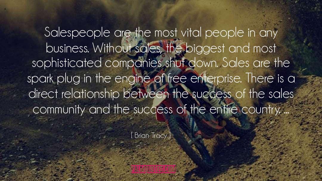 Salespeople quotes by Brian Tracy