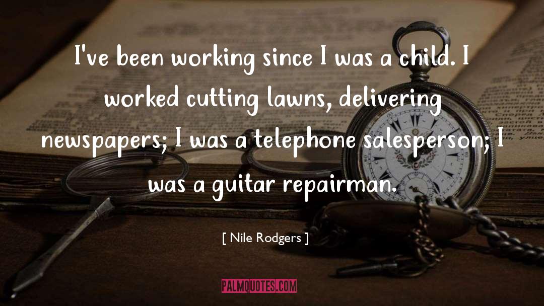 Salesperson quotes by Nile Rodgers