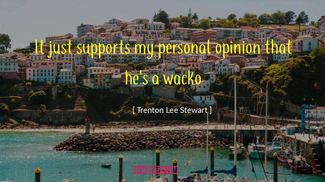 Saleta Stewart quotes by Trenton Lee Stewart