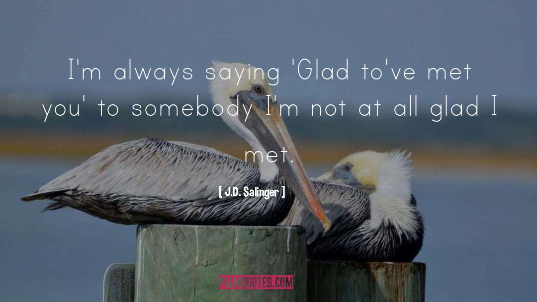 Salinger quotes by J.D. Salinger