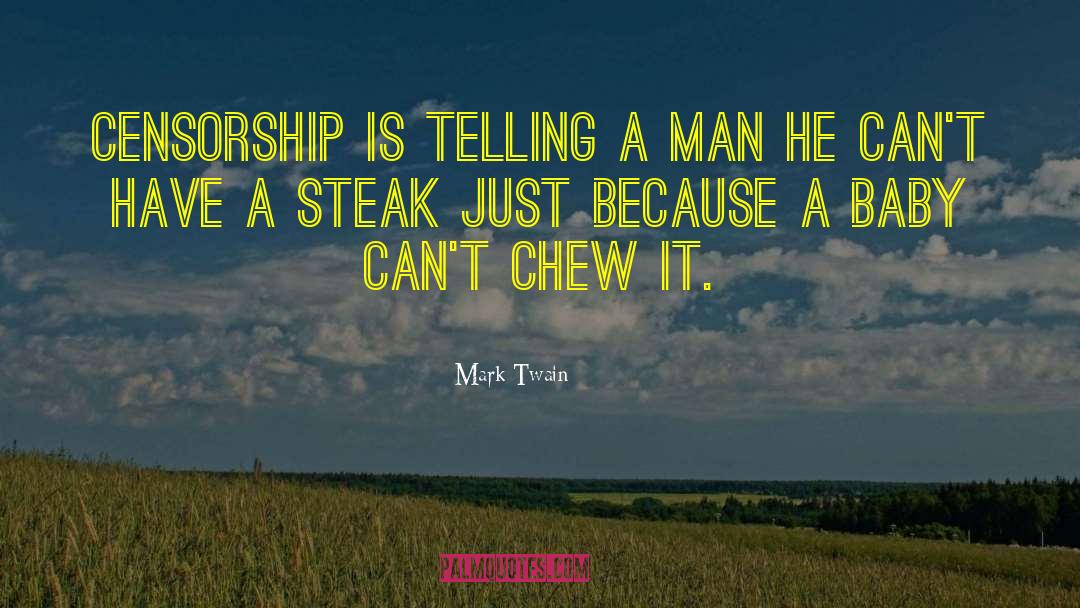 Salisbury Steak quotes by Mark Twain