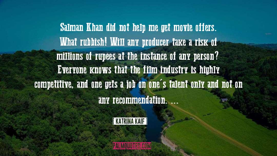 Salman Khan Dabangg quotes by Katrina Kaif