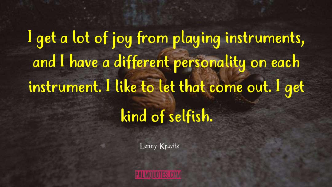 Salmeen Instruments quotes by Lenny Kravitz