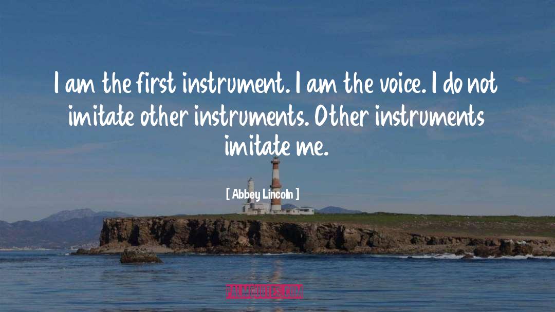 Salmeen Instruments quotes by Abbey Lincoln