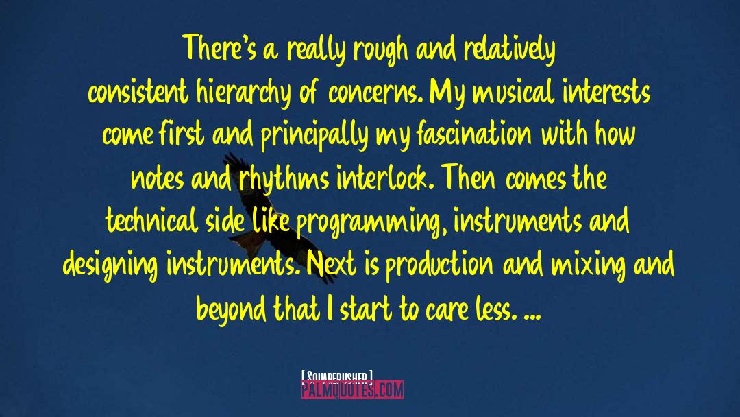 Salmeen Instruments quotes by Squarepusher