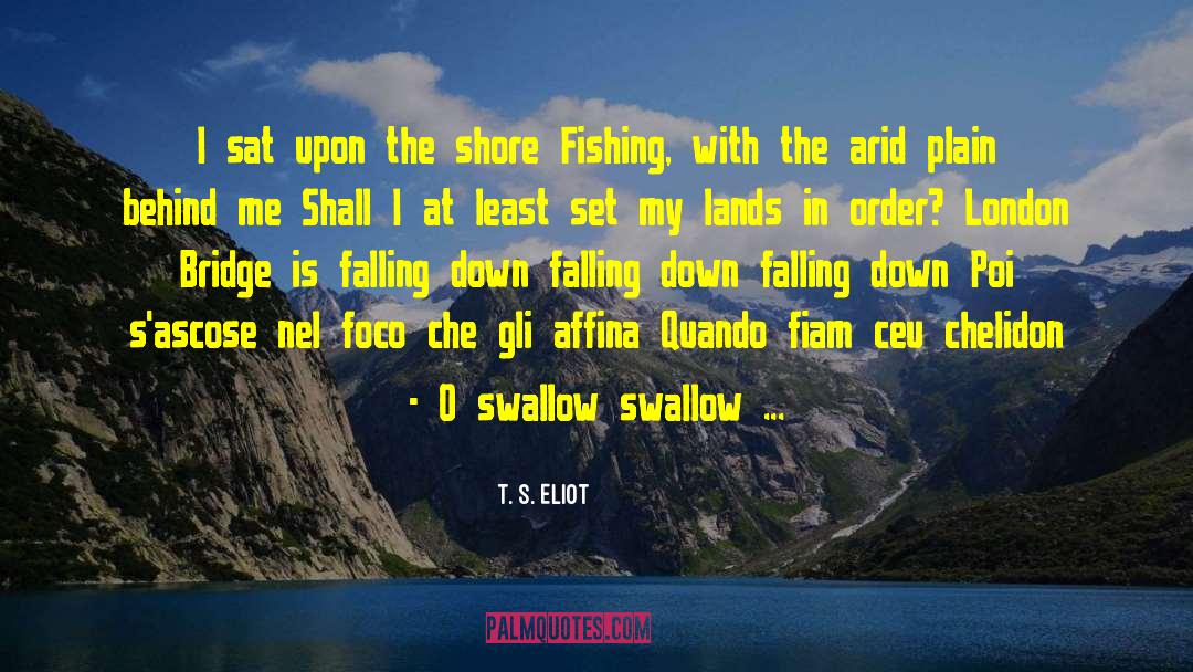 Salmon Fishing In The Yemen Film quotes by T. S. Eliot