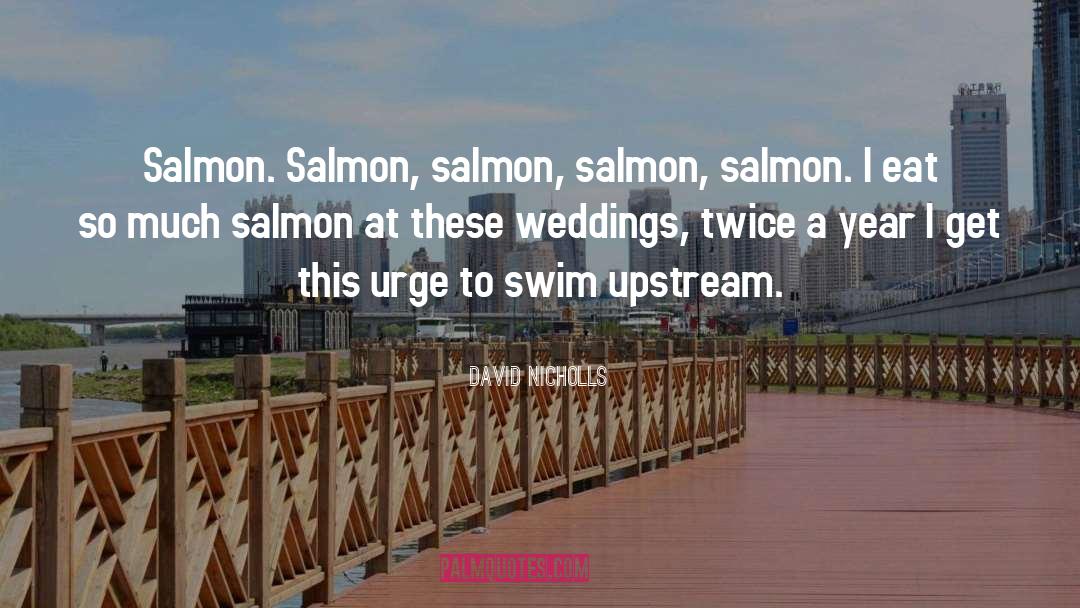 Salmon quotes by David Nicholls