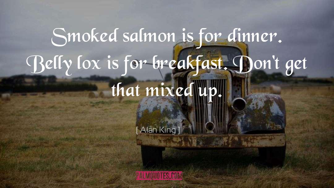 Salmon quotes by Alan King