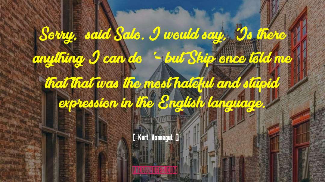 Salo quotes by Kurt Vonnegut