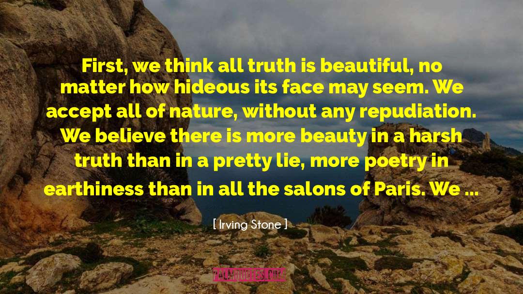 Salons quotes by Irving Stone