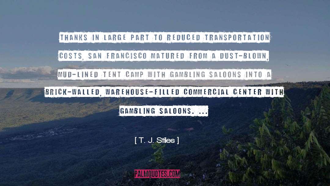 Saloons quotes by T. J. Stiles