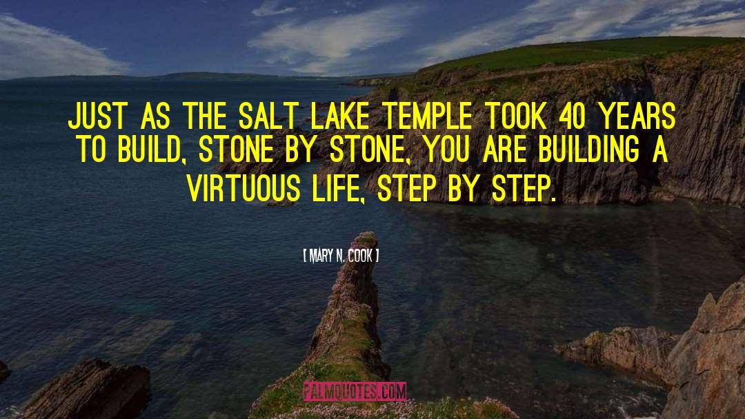 Salt Lake City quotes by Mary N. Cook