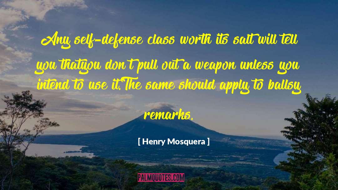 Salt Water quotes by Henry Mosquera