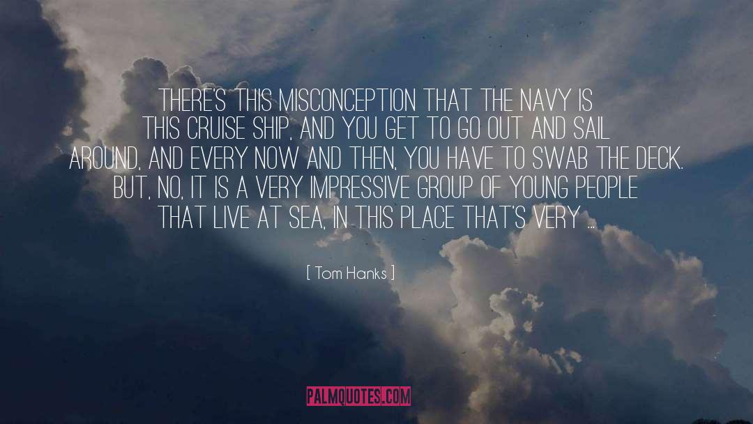 Saltwater And Sea quotes by Tom Hanks