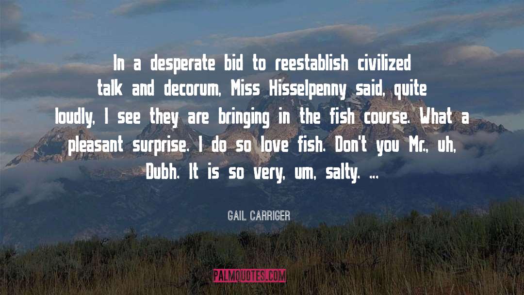 Salty quotes by Gail Carriger