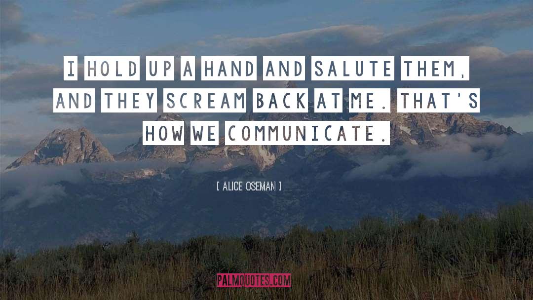 Salute quotes by Alice Oseman