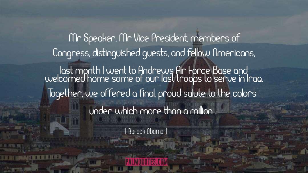 Salute quotes by Barack Obama