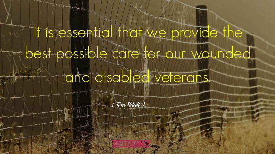 Salute To Veterans quotes by Tom Udall