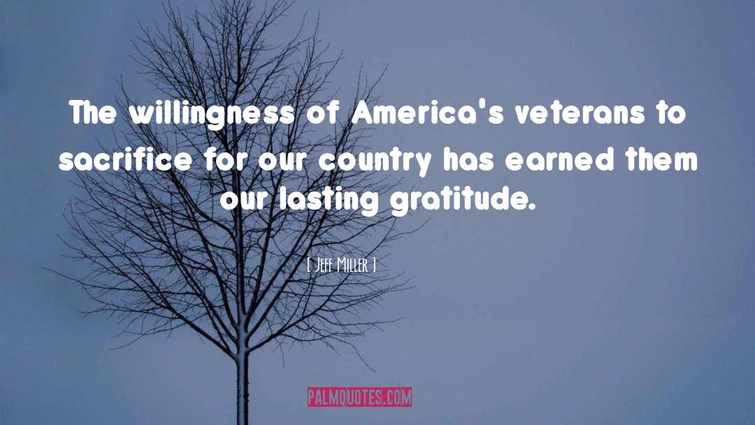 Salute To Veterans quotes by Jeff Miller