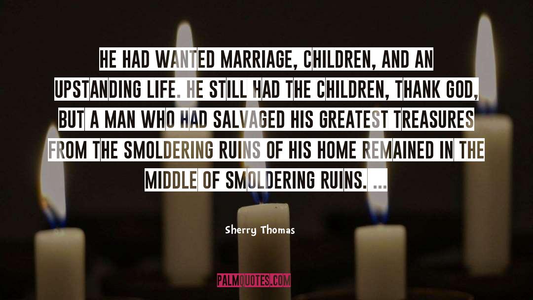Salvaged quotes by Sherry Thomas