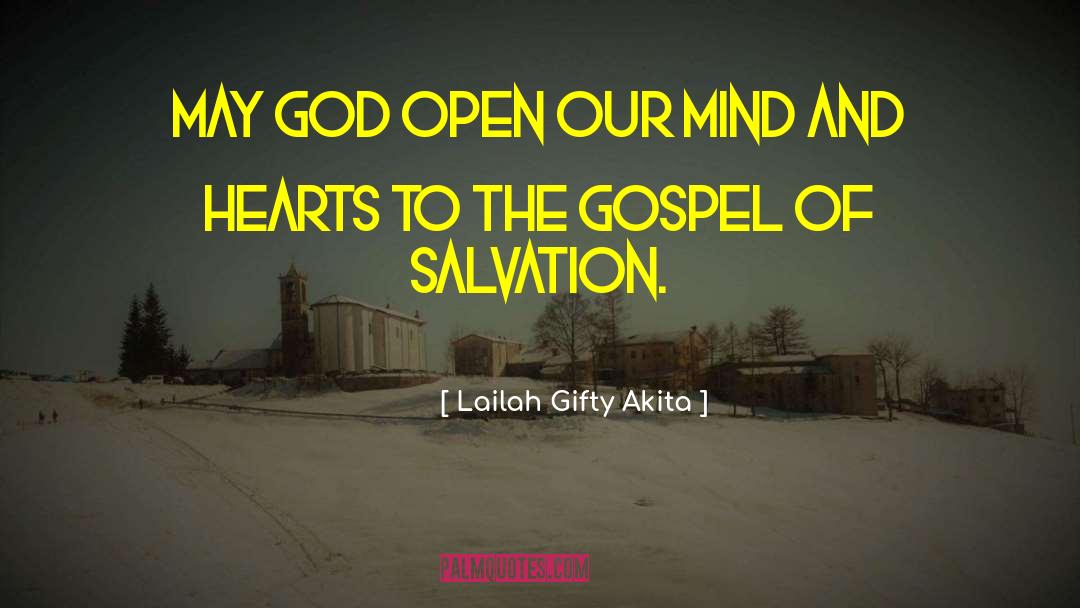 Salvation By Grace quotes by Lailah Gifty Akita