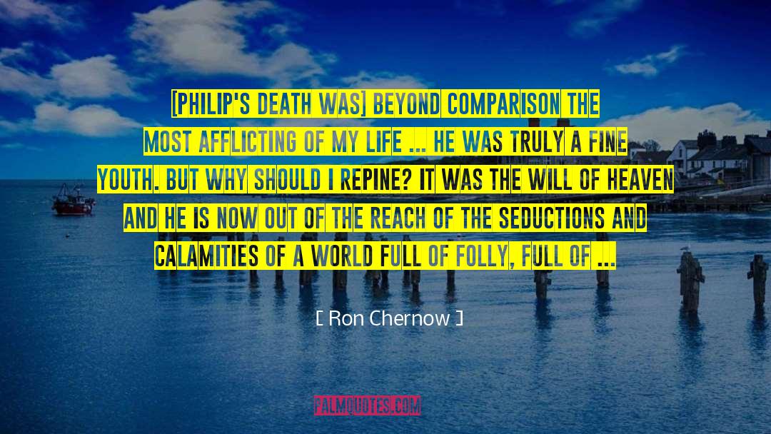 Salvation In Death quotes by Ron Chernow