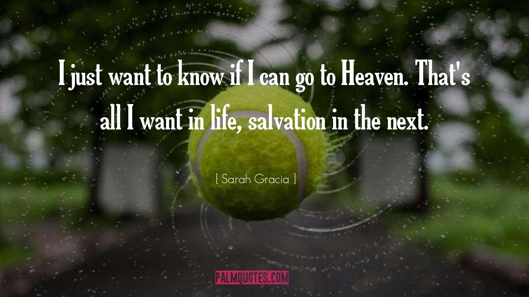 Salvation quotes by Sarah Gracia